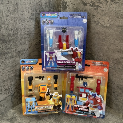 YOLOPARK变形金刚G1动画BMK擎天柱威震天大黄蜂红蜘蛛模型潮玩