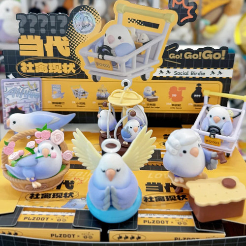 正版不是什么好鸟盲盒第三弹摆件