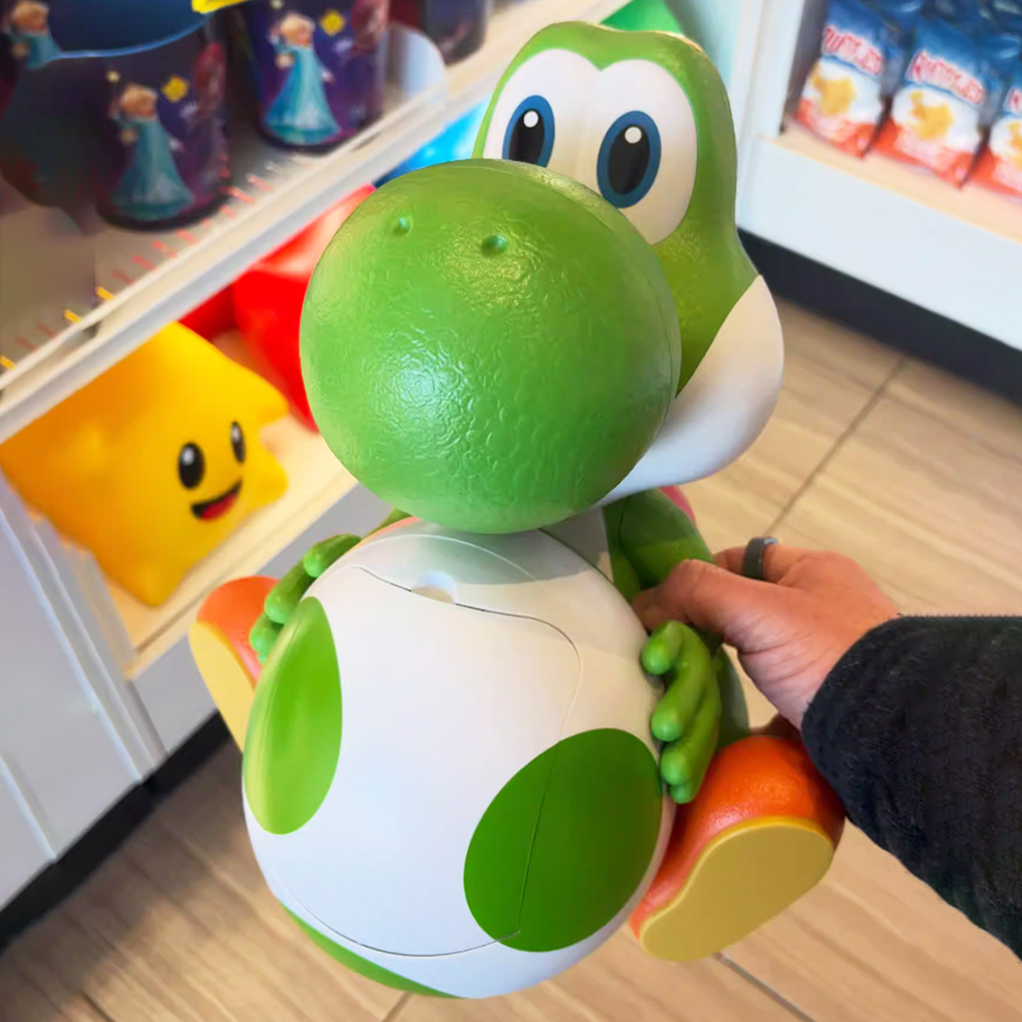 正版超级马力欧银河大电影周边杯子蘑菇水杯耀西爆米花桶玩具礼物