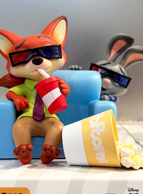 疯狂动物城最 佳拍档盲盒手办公仔玩偶摆件52toys迪士尼zootopia