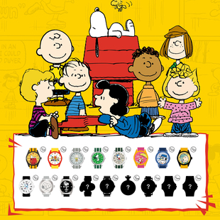 官方史努比老友记系列腕表盲盒手表麦和联名周边peanuts 的boxfun
