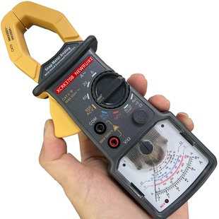 新创瑞克指针式钳形表高精度机械式电流表测电压钳型万用newruike