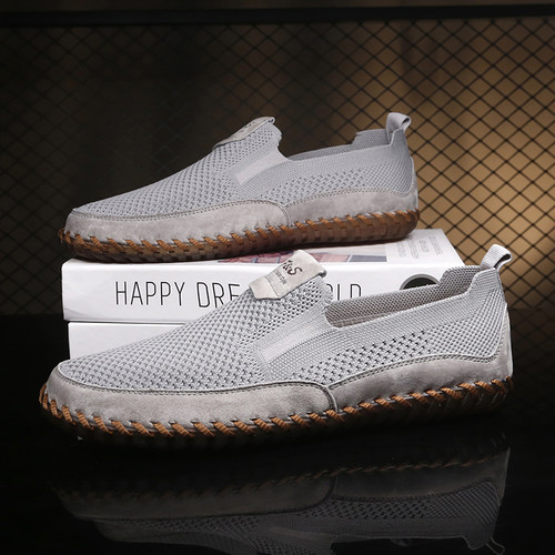 春夏季男网面鞋大尺码洞洞网面凉鞋45镂空鞋46透气薄款网0406k