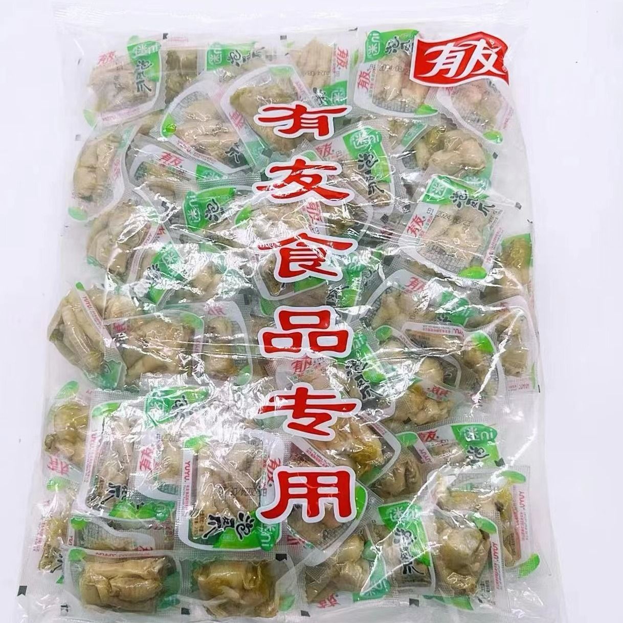 有友山椒泡椒凤爪鸡拐独立装图片