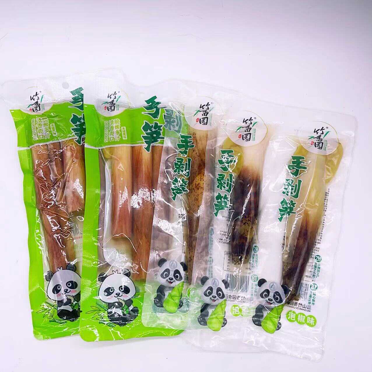批发休闲零食7月新货网红手剥笋图片