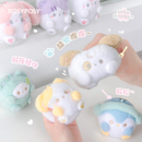 RosyPosy柔设软团子毛绒挂件可爱玩偶娃娃公仔生日礼物书包挂饰