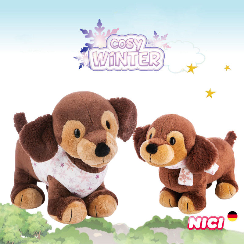 nici冬季新品腊肠犬钥匙扣图片