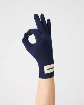 捏手指骑行手套秋季保暖