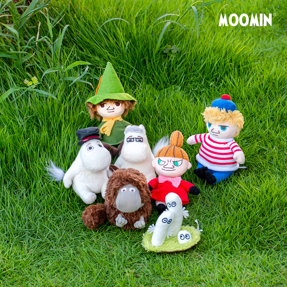 Moomin毛绒迷你公仔进口