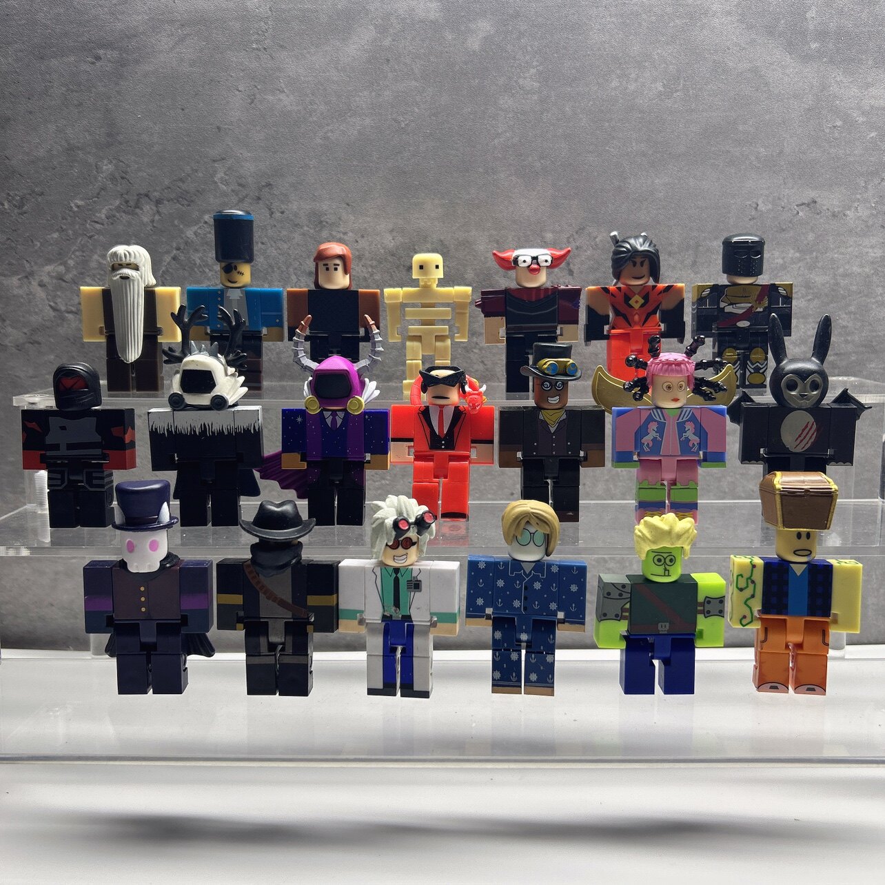 现货散货罗布乐思roblox虚拟世界游戏关节可动积木人儿童玩具五