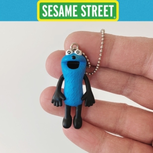 现货 正版散货 Puppet Sunsun 芝麻街甜饼怪公仔 吊饰挂件 扭蛋