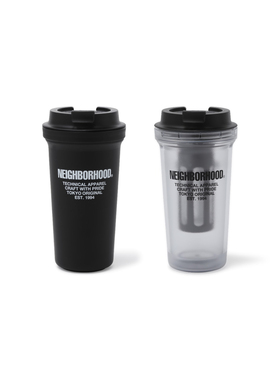 包邮NBHD户外露营运动健身手拿杯冷萃咖啡杯随身杯双层带茶隔便携