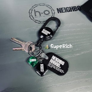 Nbhd金属易拉扣登山扣便携挂饰户外背包挂件磁吸可伸缩钥匙扣 包邮