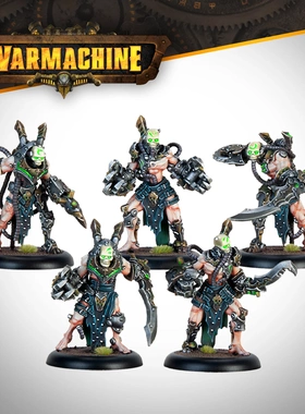 钢铁国度 奎克斯Warmachine: Mechanithrall Swarm B