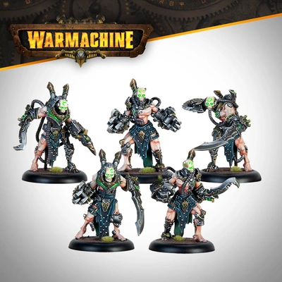 钢铁国度 奎克斯Warmachine: Mechanithrall Swarm B
