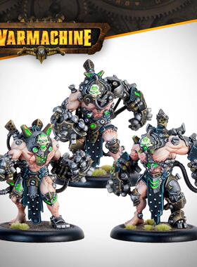 钢铁国度 奎克斯Warmachine: Mechanithrall Brutes