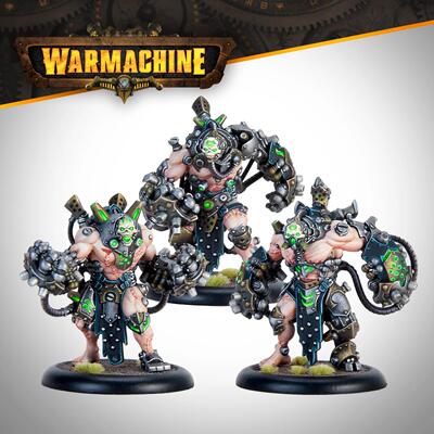 钢铁国度 奎克斯Warmachine: Mechanithrall Brutes