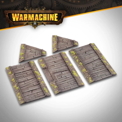 钢铁国度地形Warmachine: Forward Trenches
