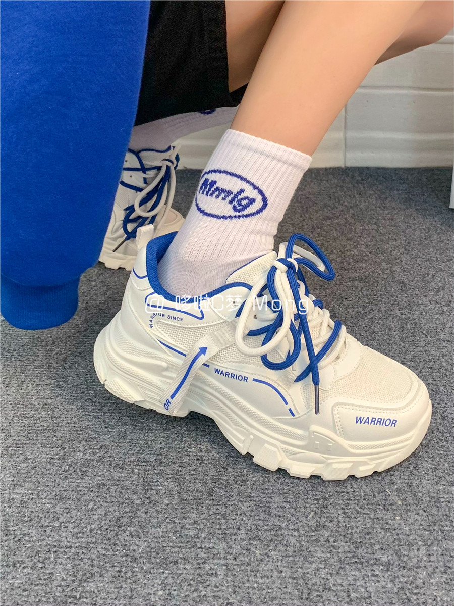 三福秋季运动鞋轻便透气跑步鞋