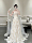 Французское легкое свадебное платье bride 2025, новое простое и легкое, высококачественный топ-топик был тонким, а юбка с небольшим шлейфом выходила из газового платья. mini 0