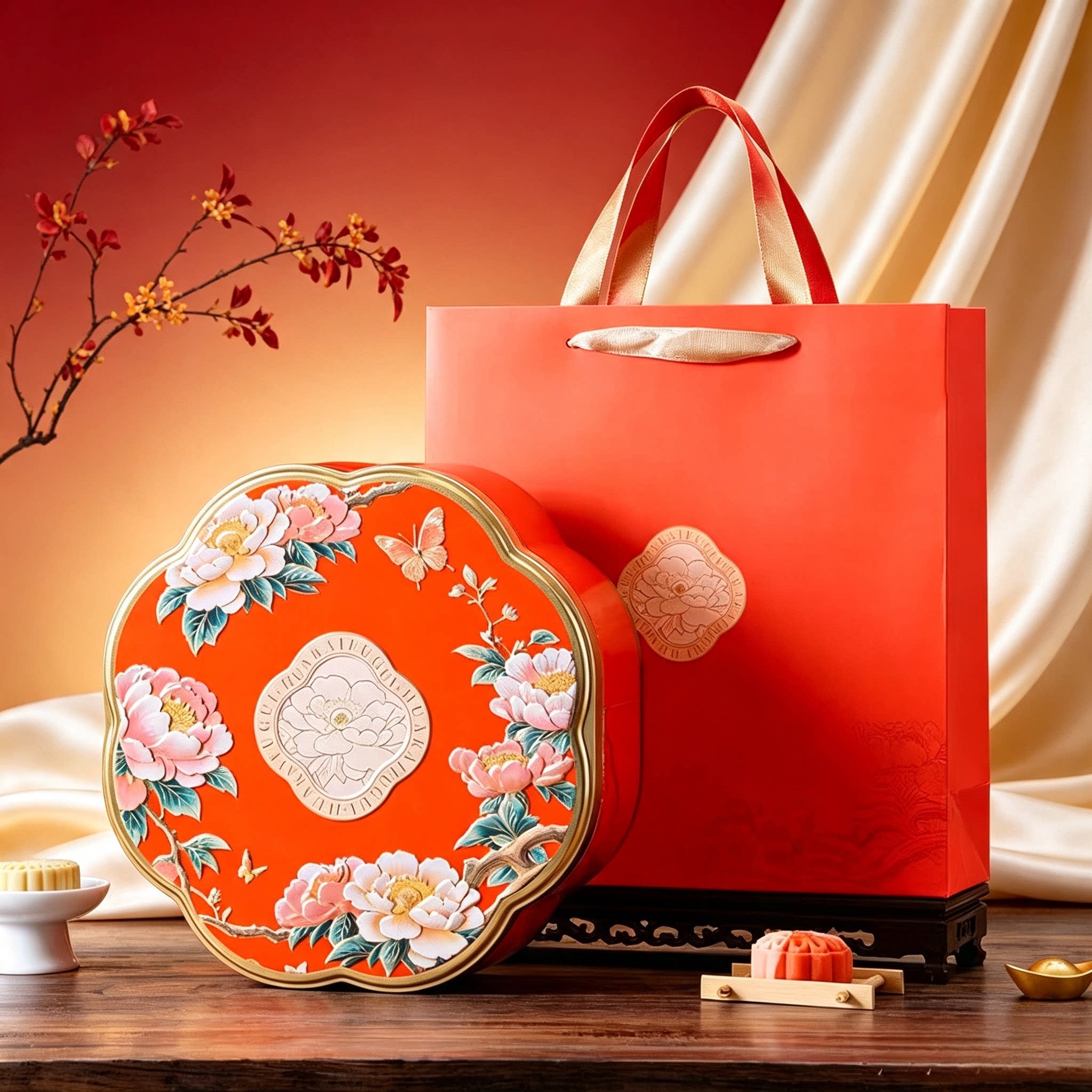 月饼礼品盒空盒4/6粒8粒装