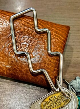 不锈钢闪电钥匙圈背包简易连接扣
