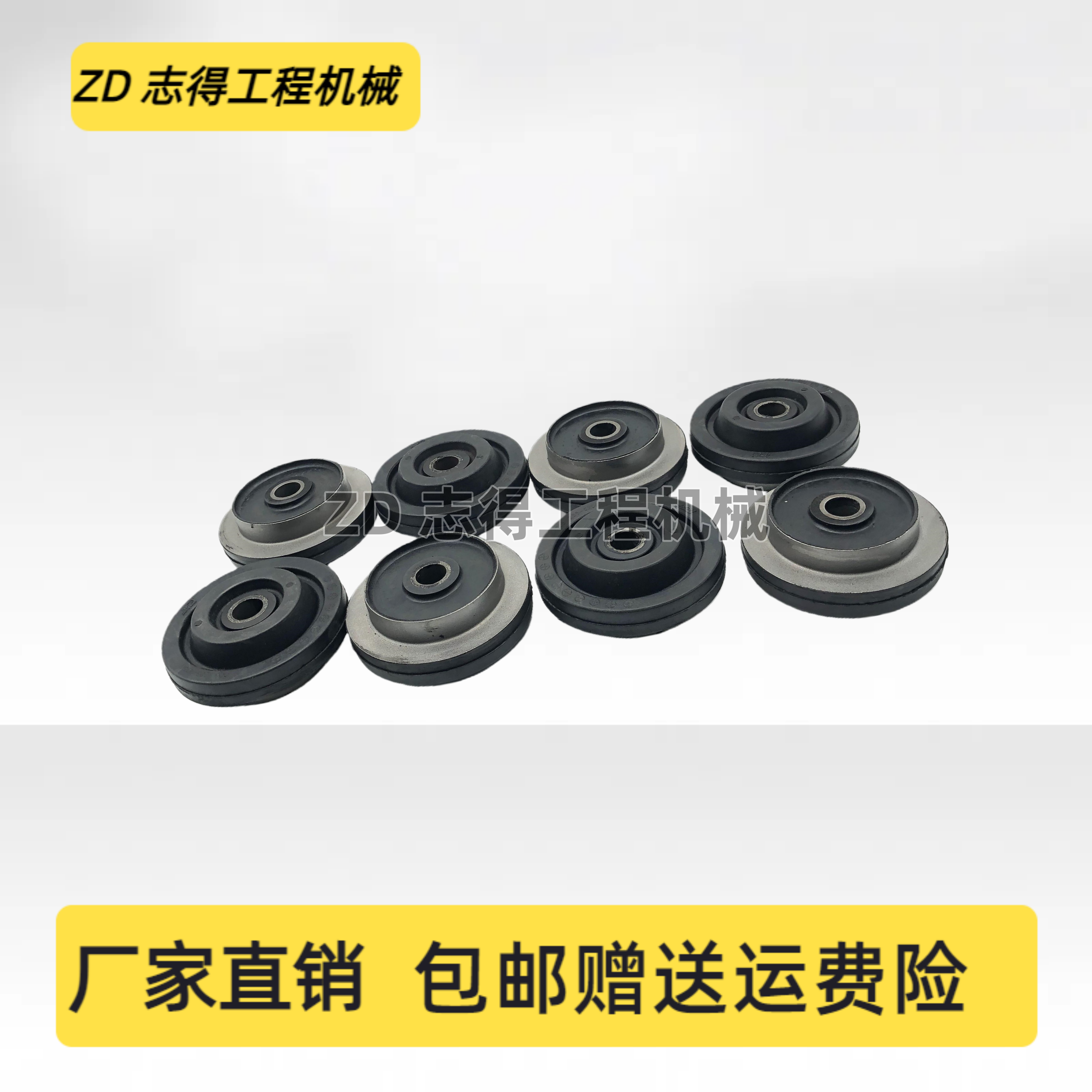 适用卡特E312D2 313D2 315D2机脚胶帕金斯C4.2发动机减震胶挖掘机