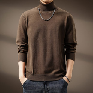 高端软糯基础款 打底高领针织毛线衣 保暖内搭毛衣秋冬加绒简约修身