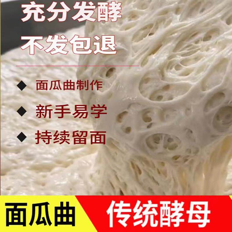 天然酵母粉老面头高活性老酵子家用甜面瓜老面引子老面酵母面瓜曲