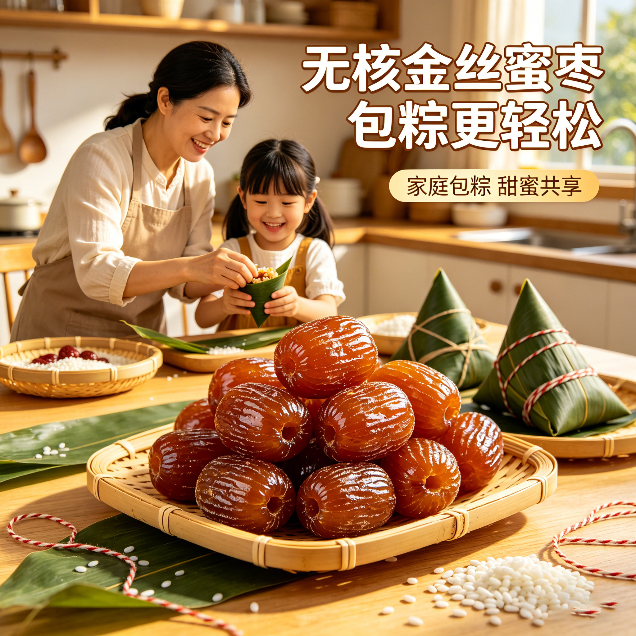 蜜枣无核包粽子专用特级老式阿胶金丝密枣煲汤用官方旗舰店新疆