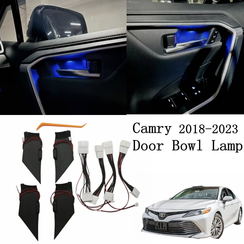 适用TOYOTA  八代 CAMRY 18-23手把灯門碗燈 專用對插直上 凯美瑞