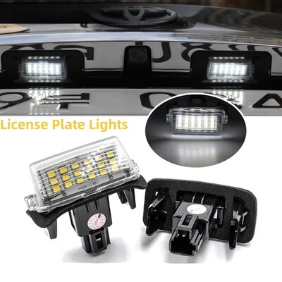 适用Toyota LED高亮車牌燈Altis Vios Camry Yaris Prius cross