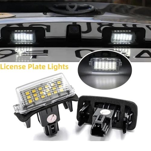 适用Toyota LED高亮車牌燈Altis Vios Camry Yaris Prius cross