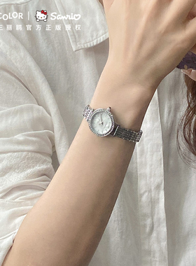 hellokitty腕表三丽鸥女生高级精致手表女款小众轻奢实用生日礼物