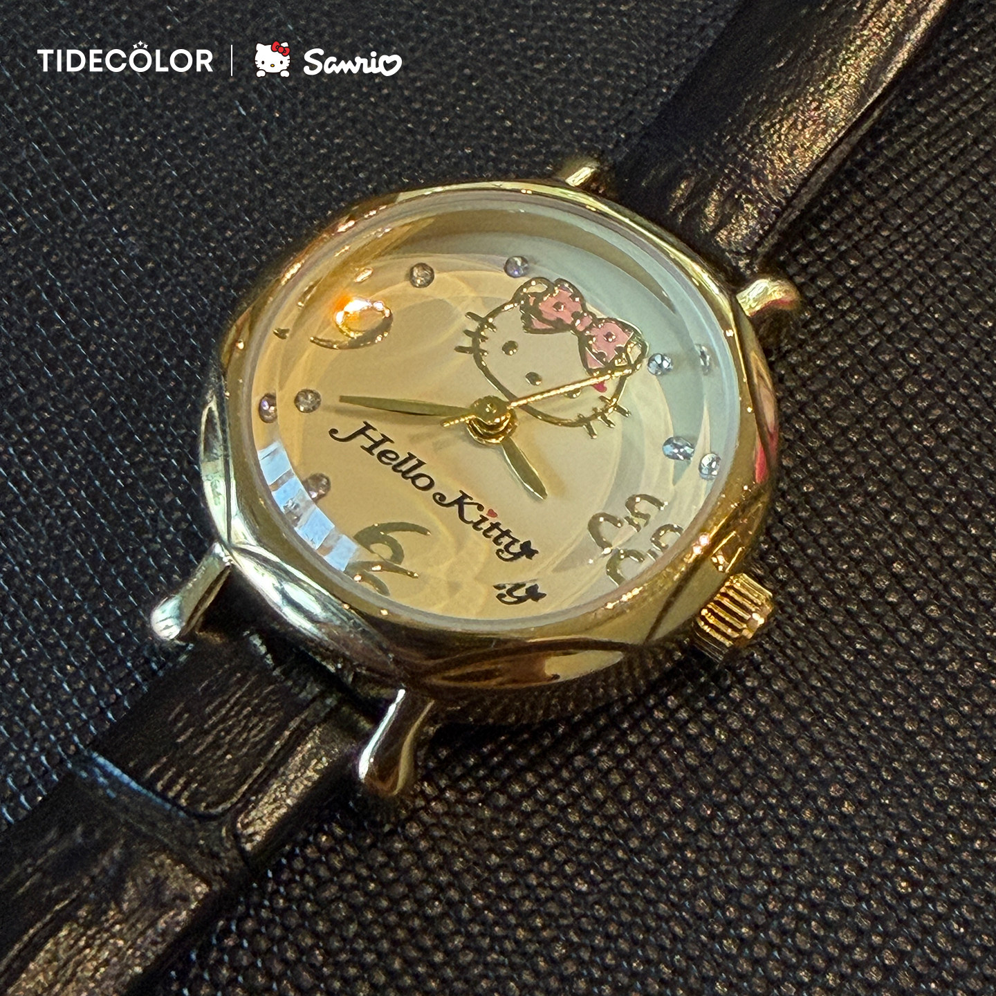 hellokitty手表女生中古新款初高中学生儿童轻奢小巧三丽鸥石英表