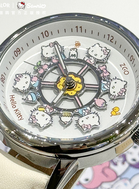 hellokitty联名三丽鸥哈喽初高中学生手表女儿童女款女生生日礼物