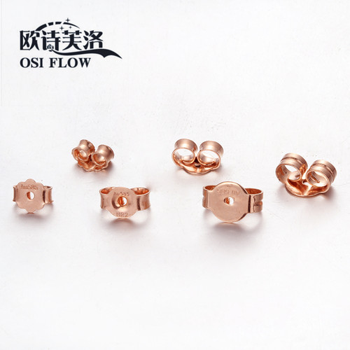 欧诗芙洛俄罗斯紫金耳线配件珠宝