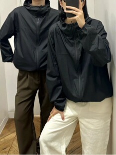 H家！新款 防晒衣男装便携式防紫外线连帽外套3D CUT 464022