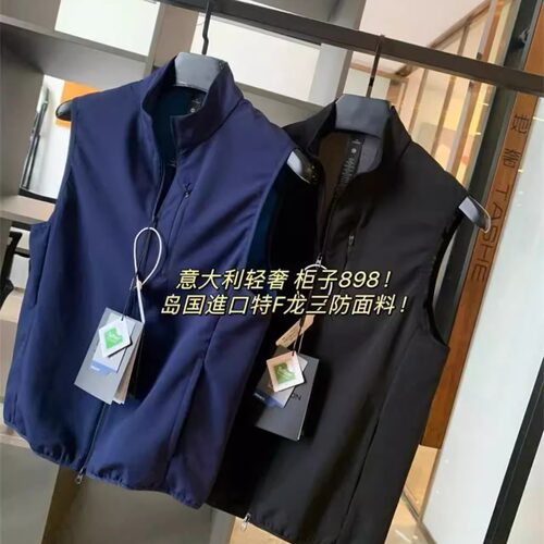 柜898！意大利Leavo Johnson里奥强森高端情侣运动休闲马甲背心潮