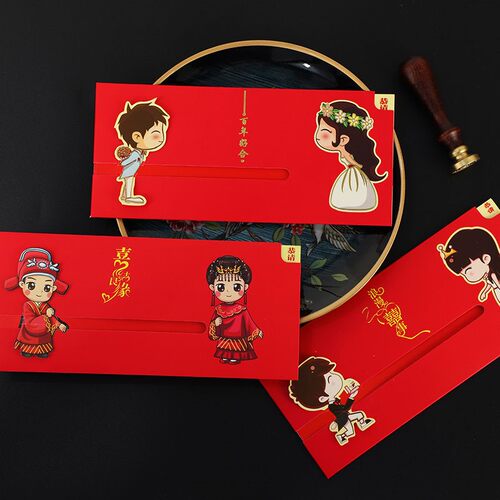 请帖结婚创意2019新款个性婚礼请柬喜帖婚庆邀请函打印网红请帖