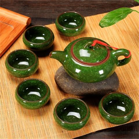 陶瓷冰裂茶具特价