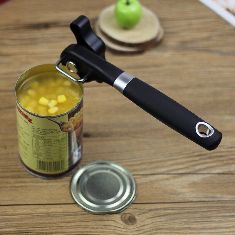 铁皮罐头开罐器 不锈钢头 安全简易开瓶器 水果罐头刀瓶起子工具