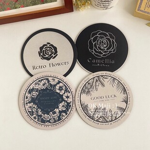 雅器茶居防滑杯垫硅胶隔热垫耐高温防烫防油防水防烫隔热餐垫