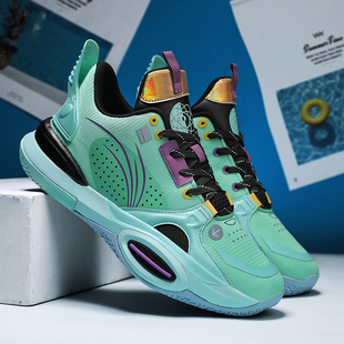 幻影3篮球鞋男低帮秋季透气闪击6韦德之道全城10防滑学生实战减震