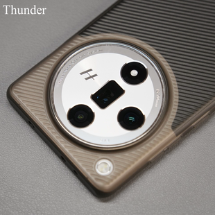 Thunder适用OPPO findX7超薄波纹PP壳findX7Ultra手机壳磨砂保护套全包透明不发黄斜纹简约按键Pro轻薄不防摔