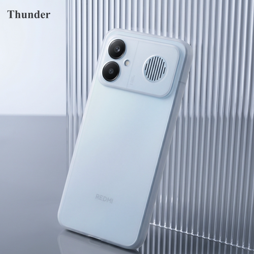 Thunder 适用于红米K90max手机壳K90Promax超薄TPU磨砂K90全包防摔透明硅胶软壳透白新款