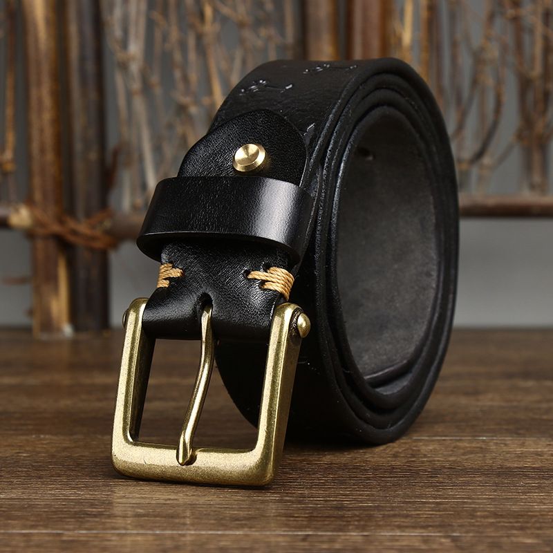 3.7CM复古韩版机压花纹意大利植