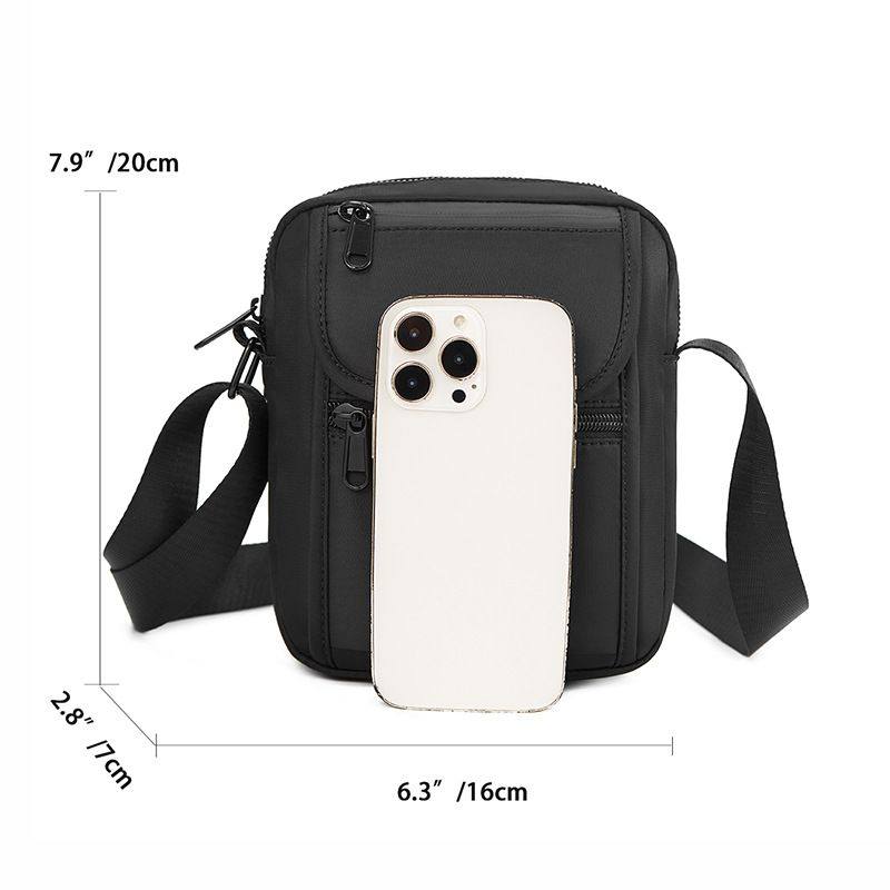 2024新款男士单肩包斜挎小背包休