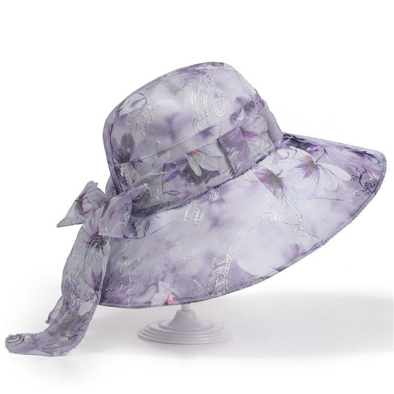 中老年人帽子女夏季遮阳防晒透气渔夫帽妈妈女士户外沙滩凉帽薄款