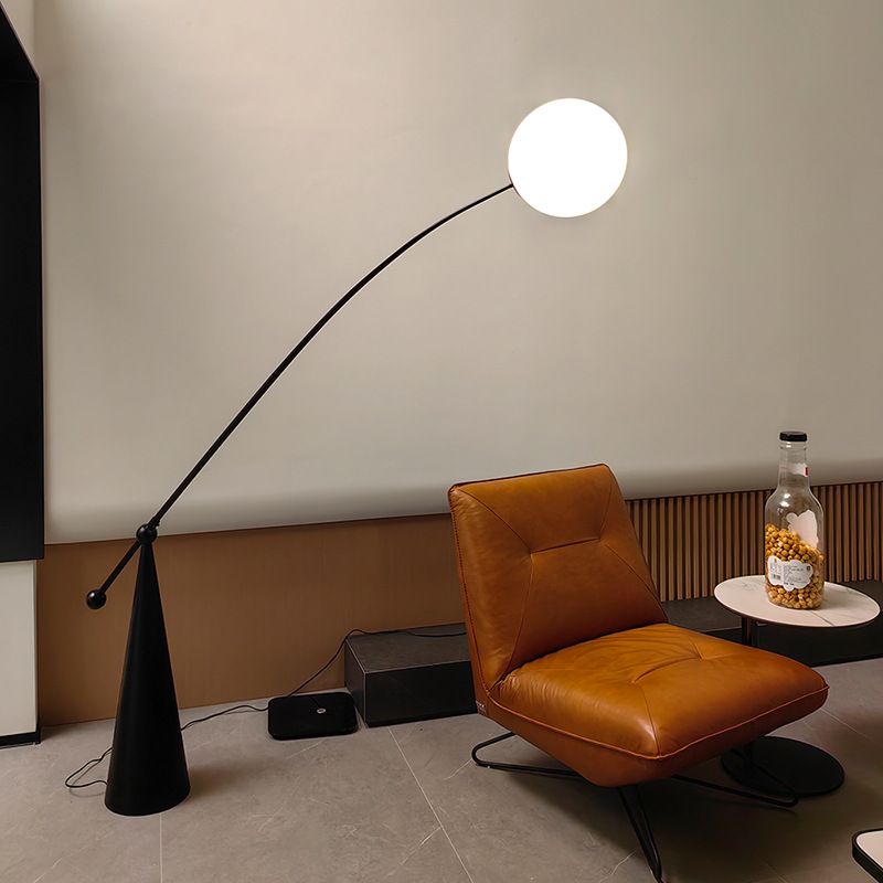 北欧客厅沙发边钓鱼灯落地灯卧室